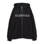 Essentials Oversized Zip Up Hoodie