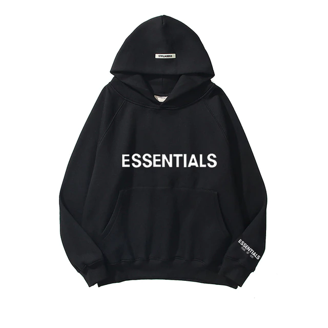 Fear Of God Black Essentials Hoodie Fear Of God Black Essentials Hoodie