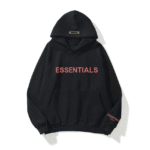 Fear Of God Red Essentials Hoodie