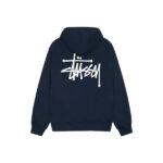 Stussy Bleu Marine Hoodie - Image 2
