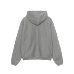 Stussy Outline Zip Hoodie Grey 2