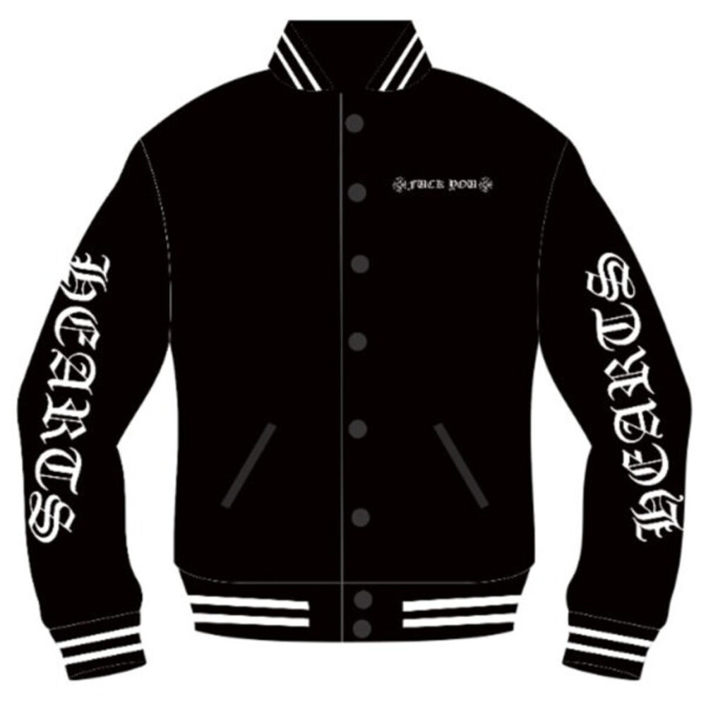 17-600x744-1.jpg Foti Jarvis Chrome Hearts Black Jacket - Image 1
