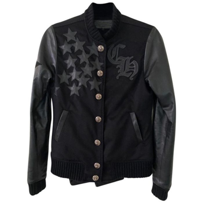 Ch Varsity Chrome Hearts Jacket - Image 1