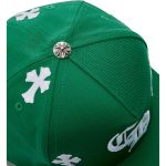 Chrome Hearts Cross Patch Baseball Green Hat - Image 4
