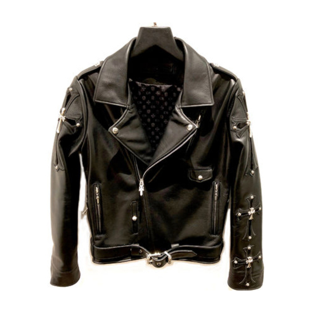 Chrome-Hearts-Leathers-Jacket.jpg Chrome Hearts Leather Jacket - Image 1