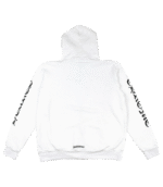 White Chrome Hearts Zip Up Hoodie - Image 2