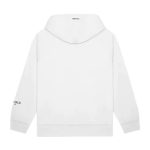 Essentials Applique Logo White Hoodie - Image 2