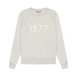 Essentials Crewneck 1977 Gray Sweatshirt
