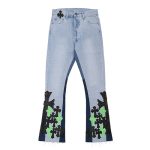 Chrome Hearts Leather Patches Jeans