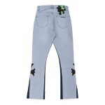 Chrome Hearts Leather Patches Jeans - Image 2