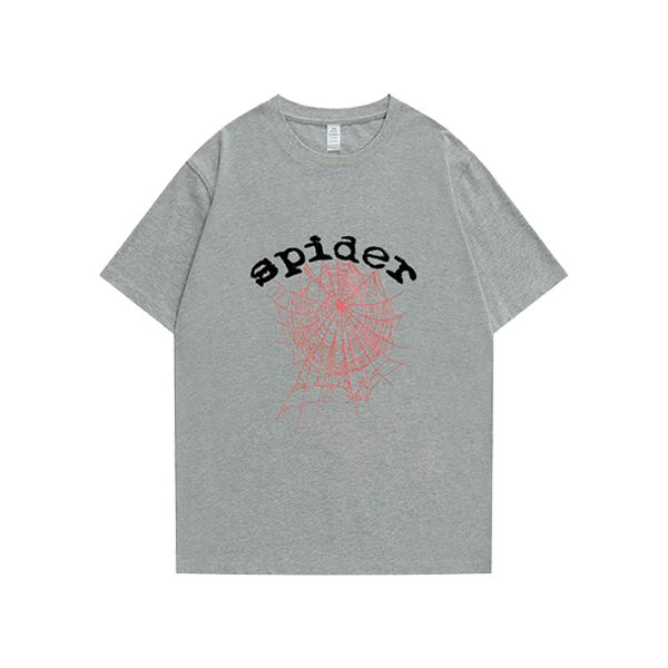 Grey-Sp5der-Shirt.png Grey Sp5der Shirt - Image 1