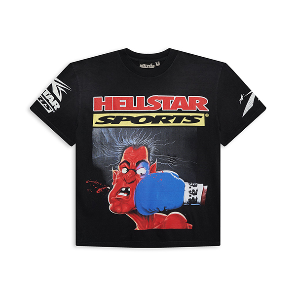 Hellstar-Knock-Out-Shirt.jpg Knock Out Black T-Shirt - Image 1