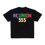 Oversized Reunion Black T-Shirt - Image 2