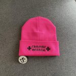 Chrome Hearts Pink Beanie - Image 2
