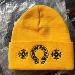 Chrome Hearts Yellow Beanie - Image 3