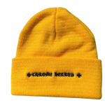 Chrome Hearts Yellow Beanie