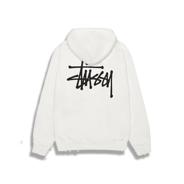 Pull-a-capuche-blanc-stussy.jpg White Stussy Hoodie - Image 1