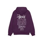 Stussy Purple Hoodie - Image 2
