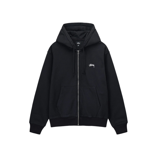 Pull-a-capuche-zippe-Stussy.jpg Stussy Zip Up Hoodie - Image 1