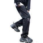 Rhinestone Cross Chrome Hearts Pants - Image 3