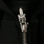 Multicolor Cross Cemetery Chrome Hearts Zip Up Hoodie - Image 3