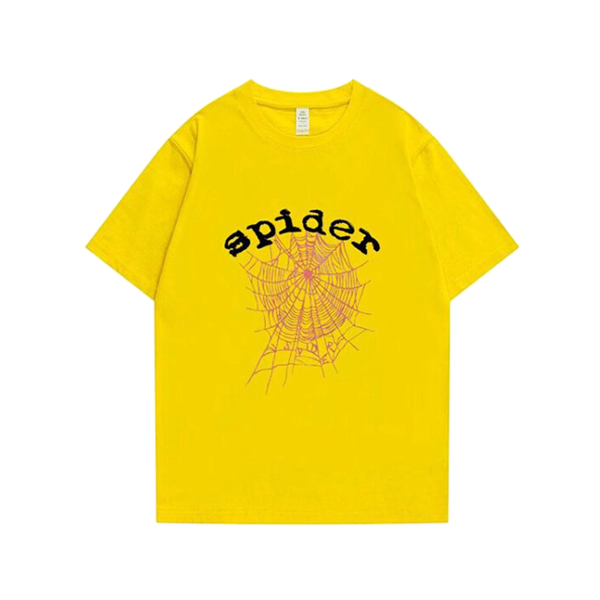Sp5der-Shirt-Yellow.png Sp5der Shirt Yellow - Image 1
