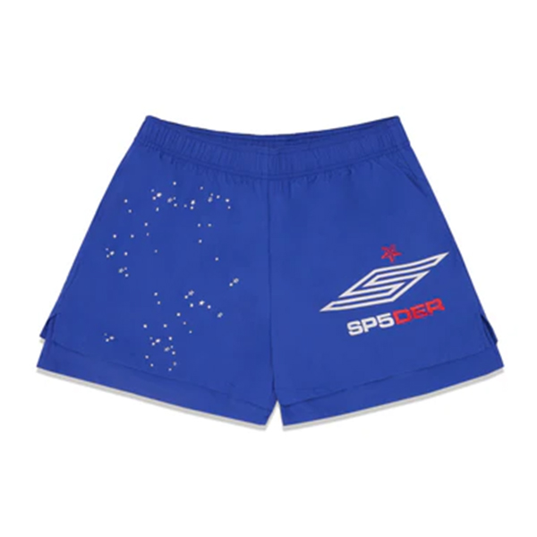 Spider-Pro-Shorts-Blue.jpg Spider Pro Shorts Blue - Image 1