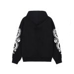 Stussy Dragons Black Zip Up Hoodie - Image 2