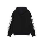 Stussy Gear Black Zip Hoodie - Image 2
