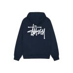 Stussy Bleu Marine Hoodie - Image 2